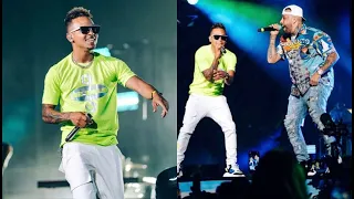 OZUNA - Amor Genuino en Vivo | TE ROBARE junto a Nicky Jam | Miami 2019.