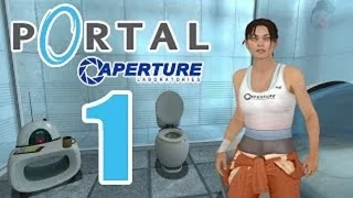 Portal: Still Alive [HD] Playthrough part 1 (Xbox 360)