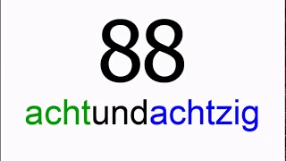 lezione di tedesco online #14 - contare da 1 a 100 in tedesco