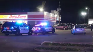 Raw video: Man shot to death during fight in auto parts store parking lot on South Post Oak