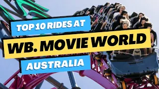 Top 10 BEST Rides at Warner Bros. Movie World (2023) | Gold Coast, Australia