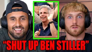 Nick Kyrgios Recalls Trash Talking Ben Stiller