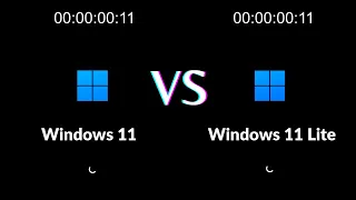 Windows 11 vs Windows 11 Lite Speed Test (Which Is Faster?) | 2022