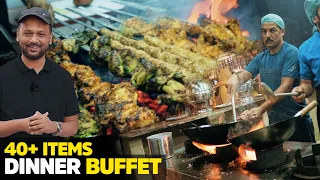 RAMZAN BUFFET DINNER | 40+ DISHES | FOOD HEAVEN | LIVE COOKING | DESI & CONTINENTAL FOOD | Karachi
