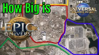 How Big is Universal Epic Universe? Theme Park Size Comparison