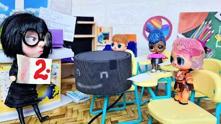 ALICE QUARRELED WITH THE TEACHER Куклы Dolls LOL surprise funny dolls at school