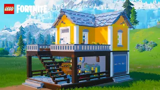 Building The ULTIMATE Survival Base in Lego Fortnite!