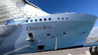 Самый большой круизный лайнер в мире Oasis of the Seas. Самый полный обзор корабля.