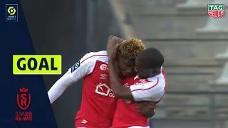 Goal El Bilal TOURE (15' - STADE DE REIMS) STADE DE REIMS - FC GIRONDINS DE BORDEAUX (1-2) 20/21