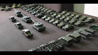 1:64 scale Military diecast collection - ready for deployment