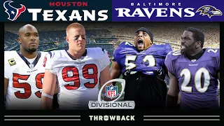 DeMeco & JJ vs Reed & Ray= ELITE! (Texans vs. Ravens 2011 AFC Divisional)