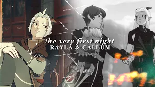 Rayla & Callum || the very first night [+s4]