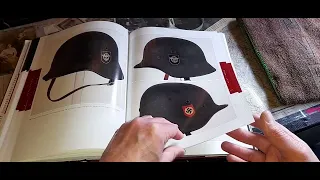 GERMAN HELMET BOOK, FROM 'MILITARY COLLECTABLES '