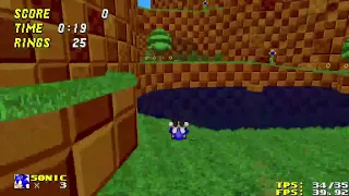 srb2 playing as faster sonic