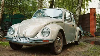 автообзор Volkswagen Käfer, купил отцу Volkswagen Жук # обзор бандита из 90 х.