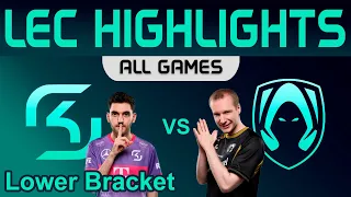 SK vs TH ALL GAMES Highlights LEC Winter Playoffs Round 2024 SK Gaming vs Team Heretics by Onivia