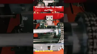 How gutter machine works