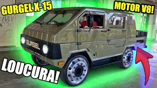 GURGEL X-15 COM MOTOR V8 DE BMW!!!