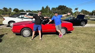 I won a Flooded Cadillac Allante from Hurricane Ian! Can we fix it and Drive it 1700 Miles Home?