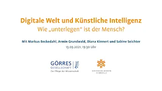 Digitale Welt und Künstliche Intelligenz – wie „unterlegen“ ist der Mensch?