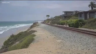 Train Tracks: Repairs on the Del Mar bluff