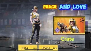 PEACE AND LOVE crate CODM SEASON 6 - Spending ALL my GOLD crate coupons
