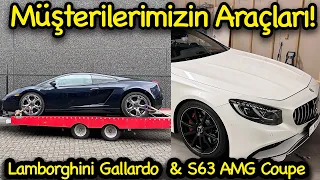 Müşterilerimizin Araçları | BMW 750i, Lamborghini Gallardo, S63 AMG Coupe 4Matic | Japonic Trade