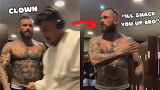 Gym Bully Acts "Tough" & Instantly Regrets it