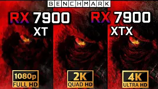 RX 7900 XT vs RX 7900 XTX  // Test in 6 Games // 1080p / 1440p / 2160p // Benchmark