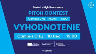 PITCH CONTEST - Seniori v digitálnom svete