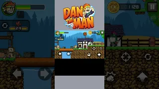 DAN THE MAN: Stage 8-1-2(HARD MODE) P1 | KIDO Gaming #shorts