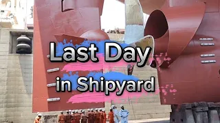 Last Day in Dry Dock  "well done ready to sail" ⛵⛵⛵