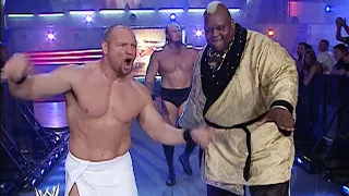 The Spirit Squad vs Val Venis, Eugene, Víscera, Gene Snitsky & Jim Duggan: WWE Raw July 3, 2006 HD