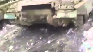Война на Украине Бои в Углегорске DNR wrecked tanks under Uglegorsky Ukraine War