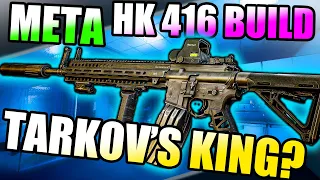 BEST META HK416 Build in Escape From Tarkov For PVP & Fights (Tarkov Weapon Builds)