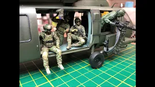 BLACK HAWK MH-60L scale 1:35