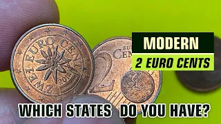Find Out How Much 2 Euro Cents are Worth Today!