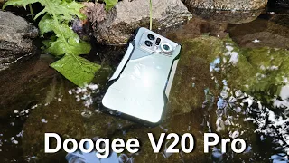 Doogee v20 Pro rugged phone with a thermal imager. Review and testing.