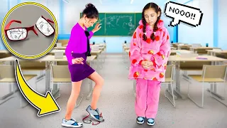 A Classmate Broke Suri's New Glasses in Her First Day of School!! | Jancy Family