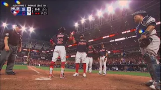 Tom Hamilton call on Francisco Lindor Grand Slam ALDS 2017