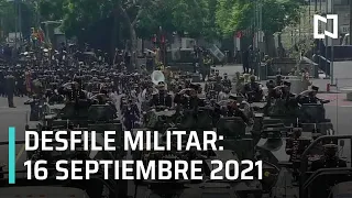 Desfile militar 2021 por los 211 años del inicio de la Independencia de México