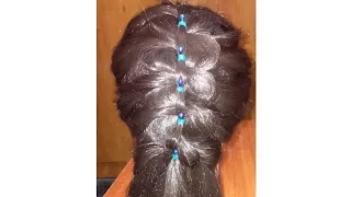 Cute Lose Hair Hairstyle for long hair girls/Hiarstyle for girls/#Lovely LAAM Creations/