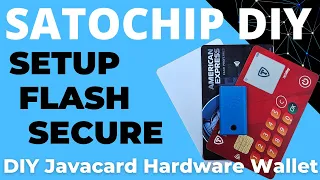 DIY Hardware Wallet running Satochip on Javacard (Simple, Low Cost, Discrete) Like Tangem, Tapsigner