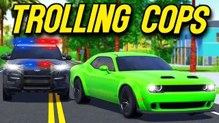 Roblox Roleplay - TROLLING COPS WITH 1000HP HELLCAT!