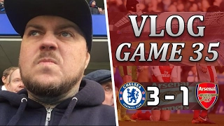 Chelsea 3 v 1 Arsenal | It's Time To Say Goodbye Wenger | Matchday Vlog | Game 35