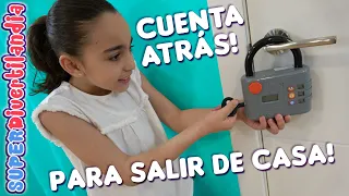 CUENTA ATRÁS! Para salir de SUPERDivertilandia. Escape Room para niños!