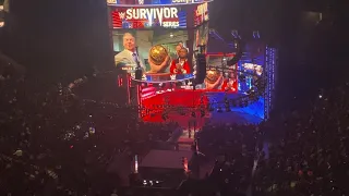 Vince McMahon appears live at Survivor Series 2021 and brings Cleopatra's golden egg