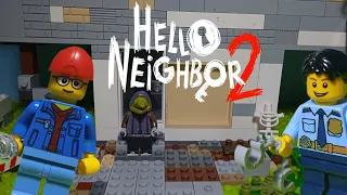Lego Hello Neighbor 2 – Вступление / Lego Stop Motion