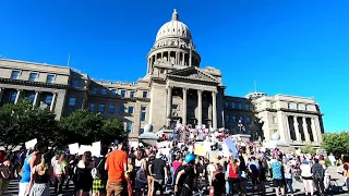 March and rally at Idaho Statehouse after abortion ruling