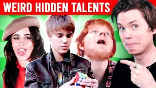 Singers with WEIRD Hidden Talents